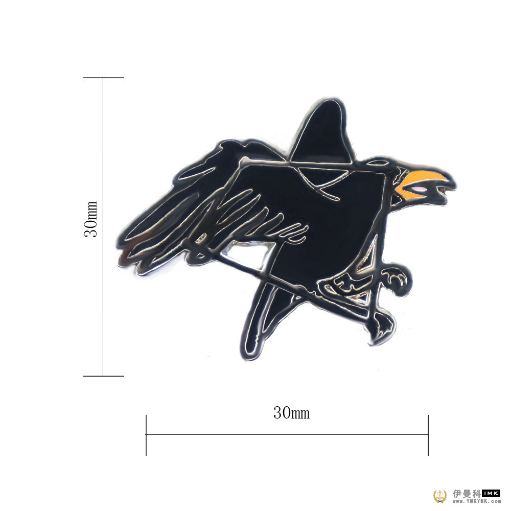 Crow badge in Custom Design Badge 图1张